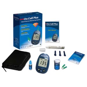 Máy đo đường huyết On Call Plus (Tặng kèm 25 que thử)